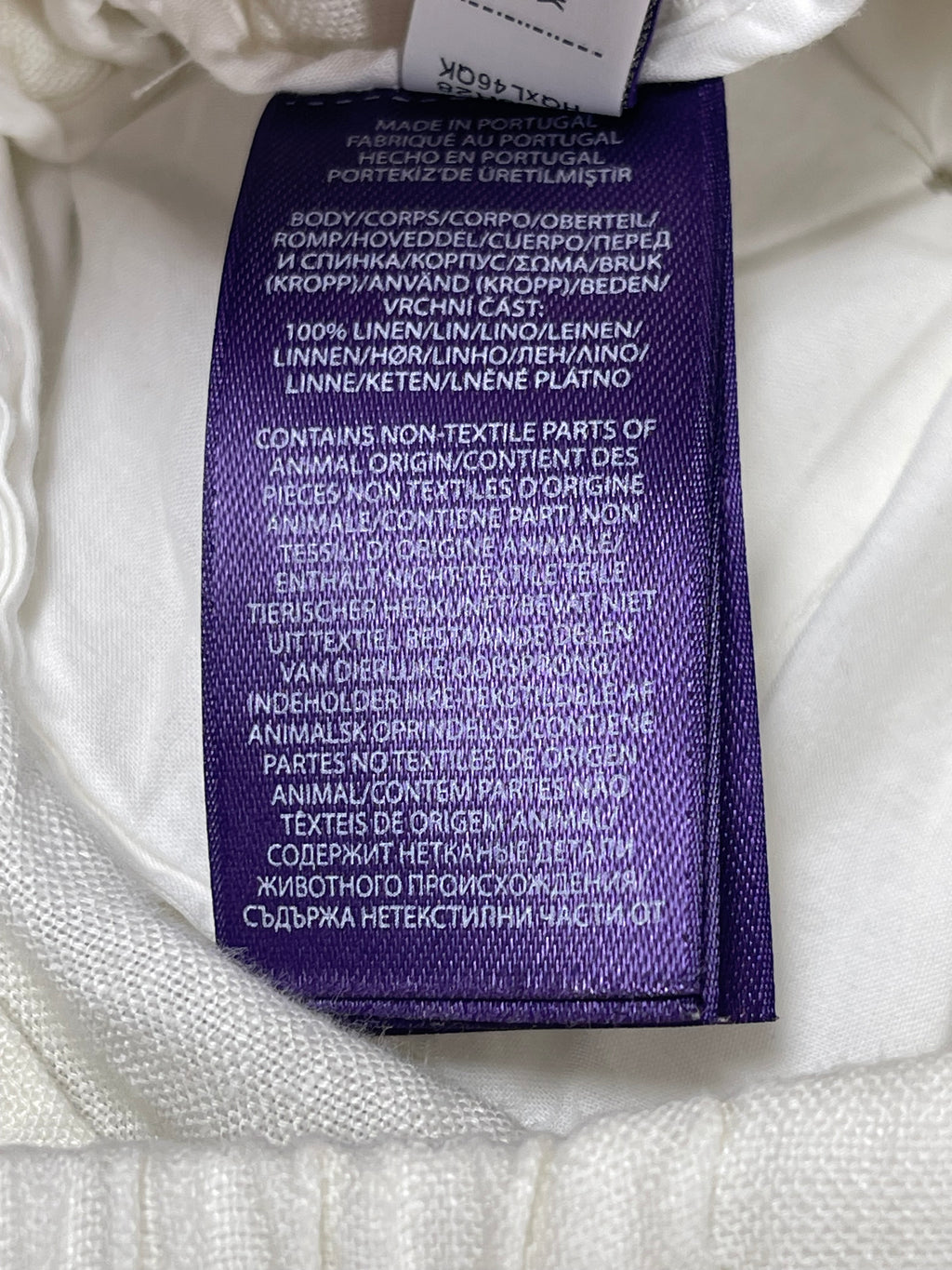 Ralph Lauren Purple Label Linen Dobby Trousers (2022)