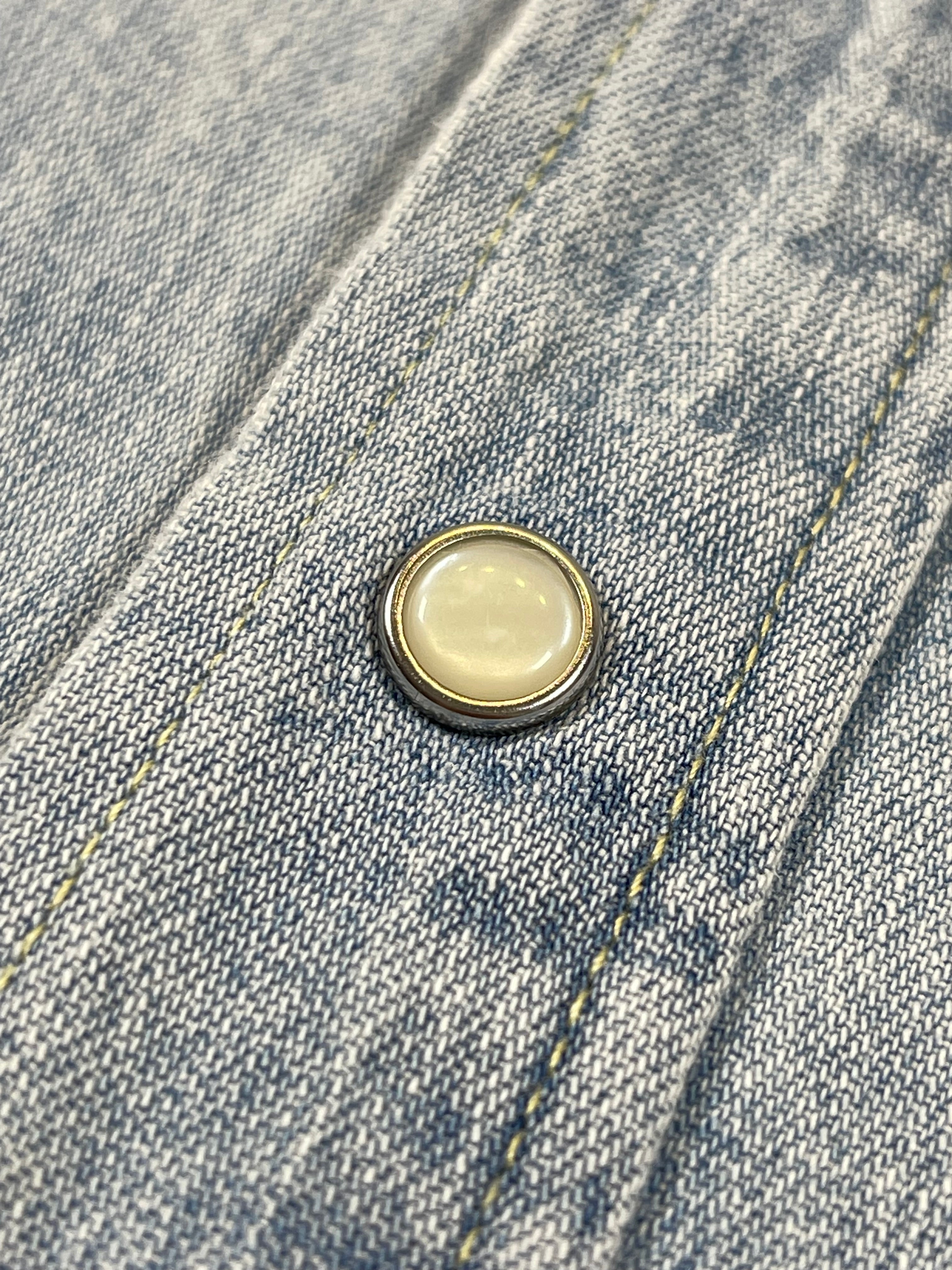 Polo Ralph Lauren Flag Western Aged Denim Shirt