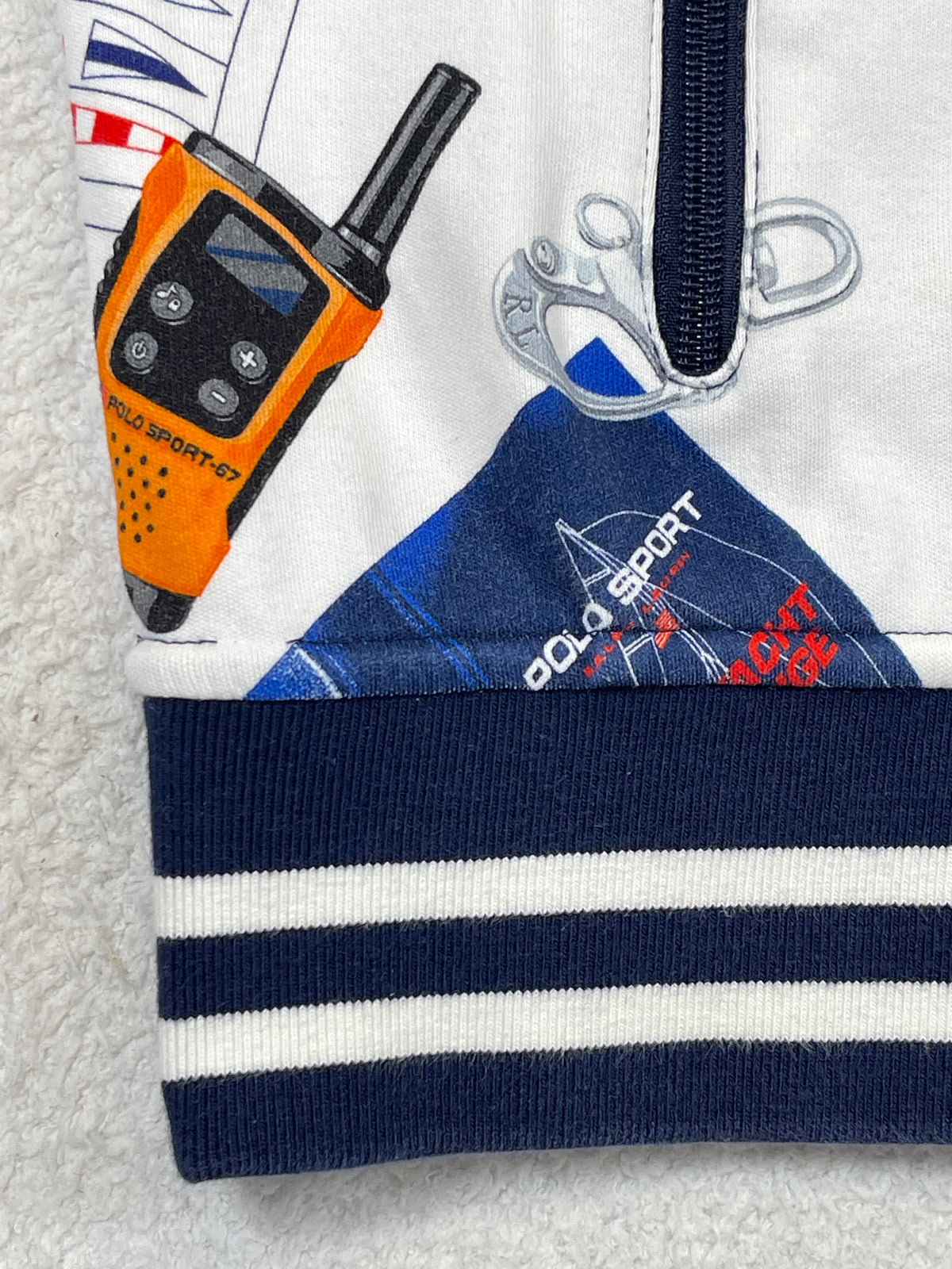 Polo Ralph Lauren Nautical Racing Full-Zip Cotton Jacket L