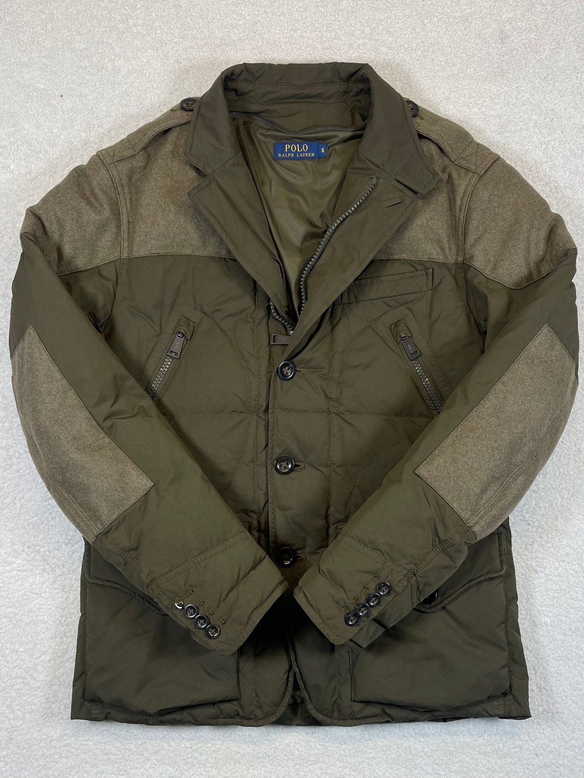 Polo Ralph Lauren Vintage Hybrid Quilted Utility Jacket S