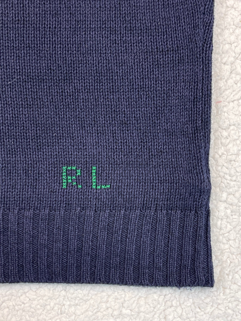 Polo Ralph Lauren Preppy Polo Bear Cotton & Linen Sweater