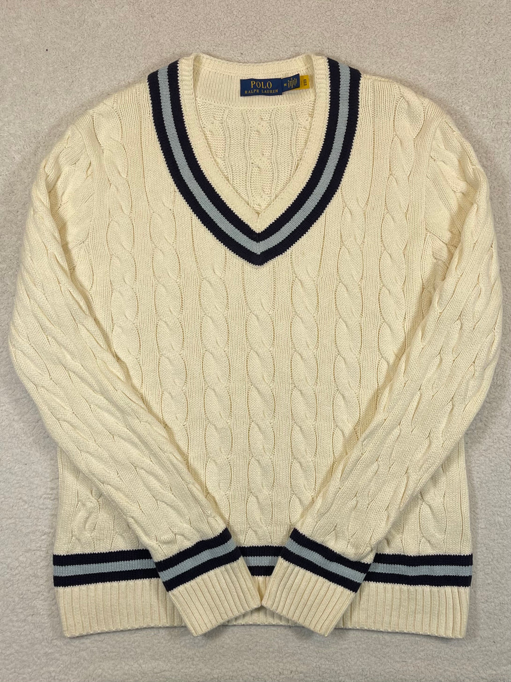 Polo Ralph Lauren Iconic Cotton Cricket Sweater M