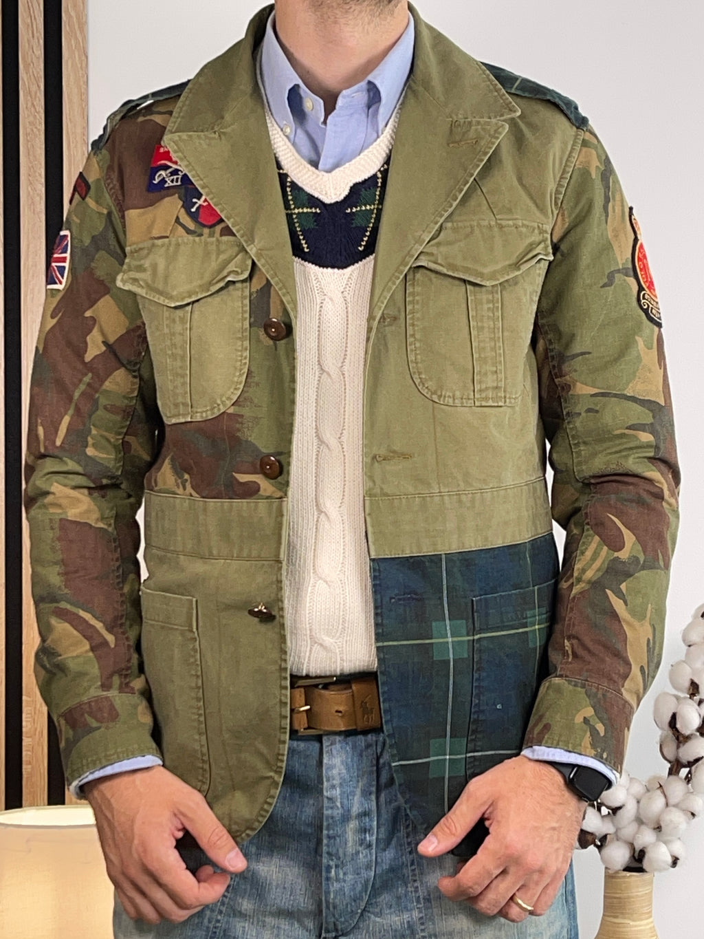 Polo Ralph Lauren Patchwork Field Jacket