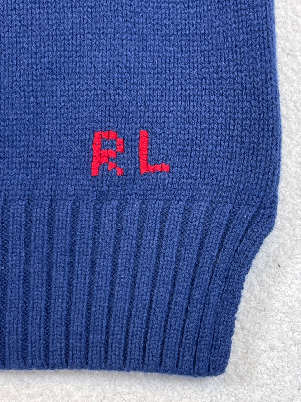Polo Ralph Lauren Polo Bear Jockey Wool & Cashmere Sweater XS