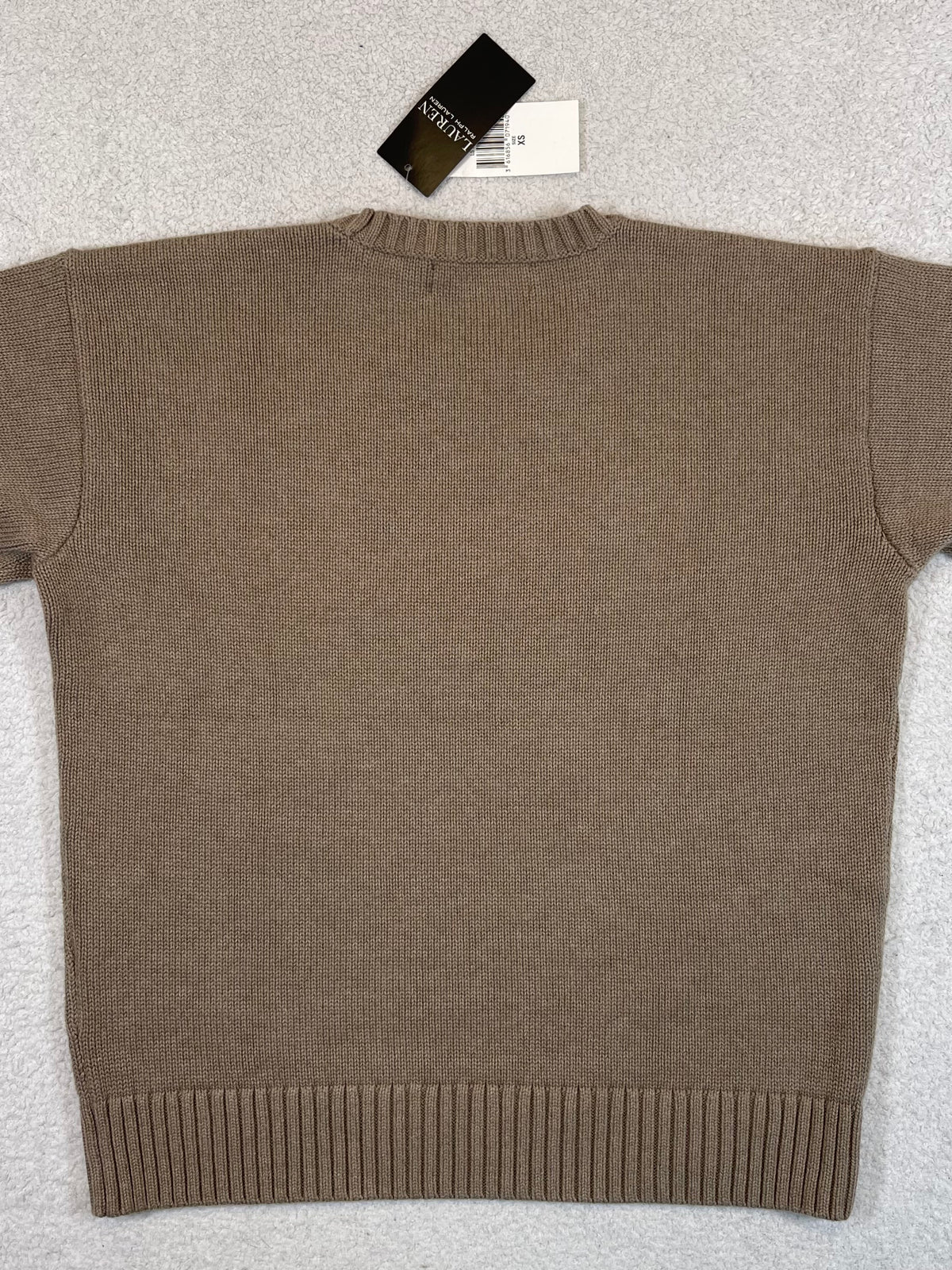 Lauren Ralph Lauren English Setter Intarsia-Knit Cotton Sweater XS