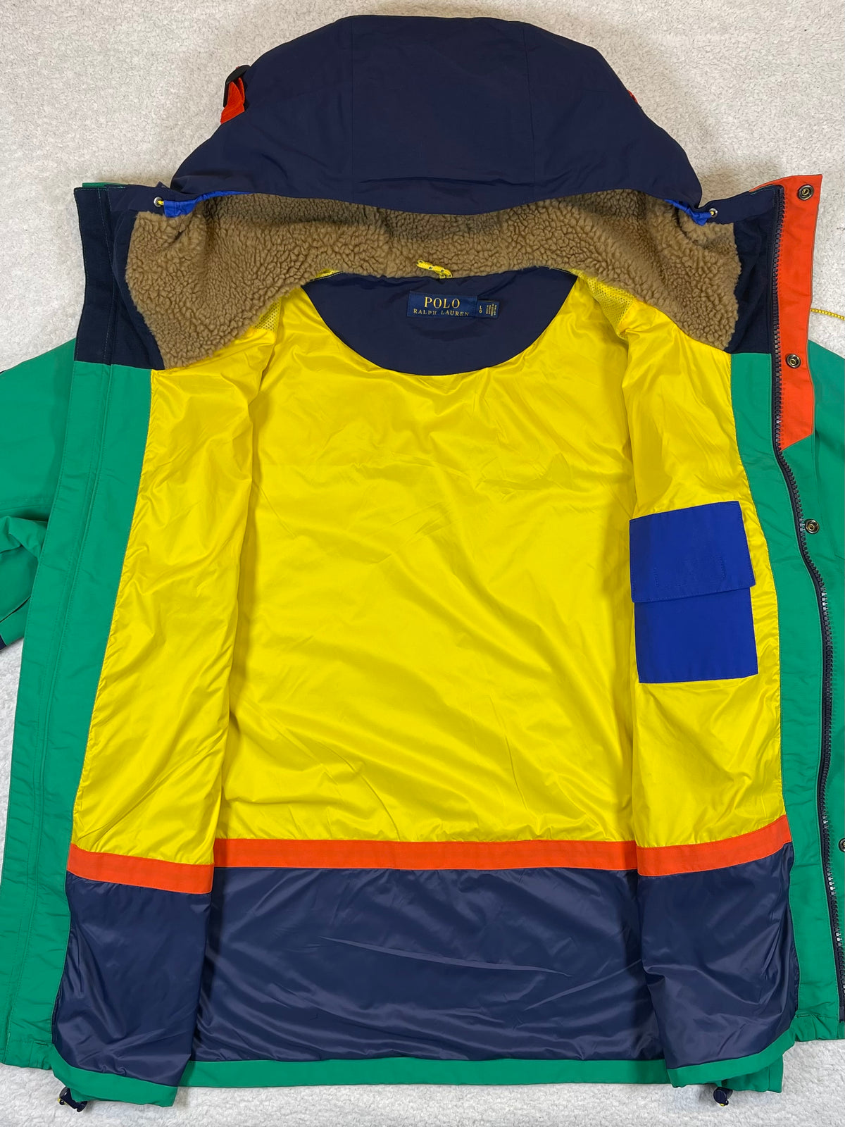 Polo Ralph Lauren Polo Sportsman Color-Block Nylon Anorak L