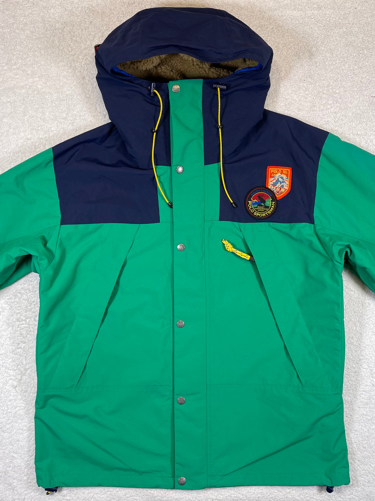 Polo Ralph Lauren Polo Sportsman Color-Block Nylon Anorak L