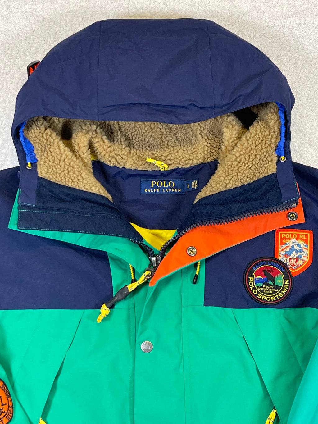 Polo Ralph Lauren Polo Sportsman Color-Block Nylon Anorak L