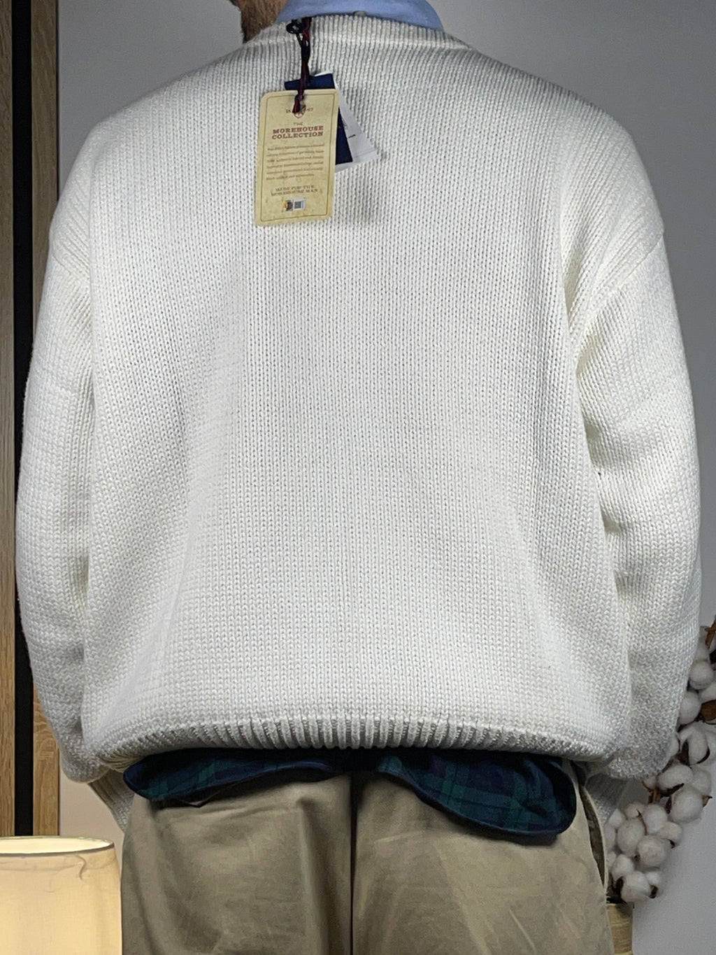 Polo by Ralph Lauren Limited-Edition Morehouse College Letter Cotton Sweater XL
