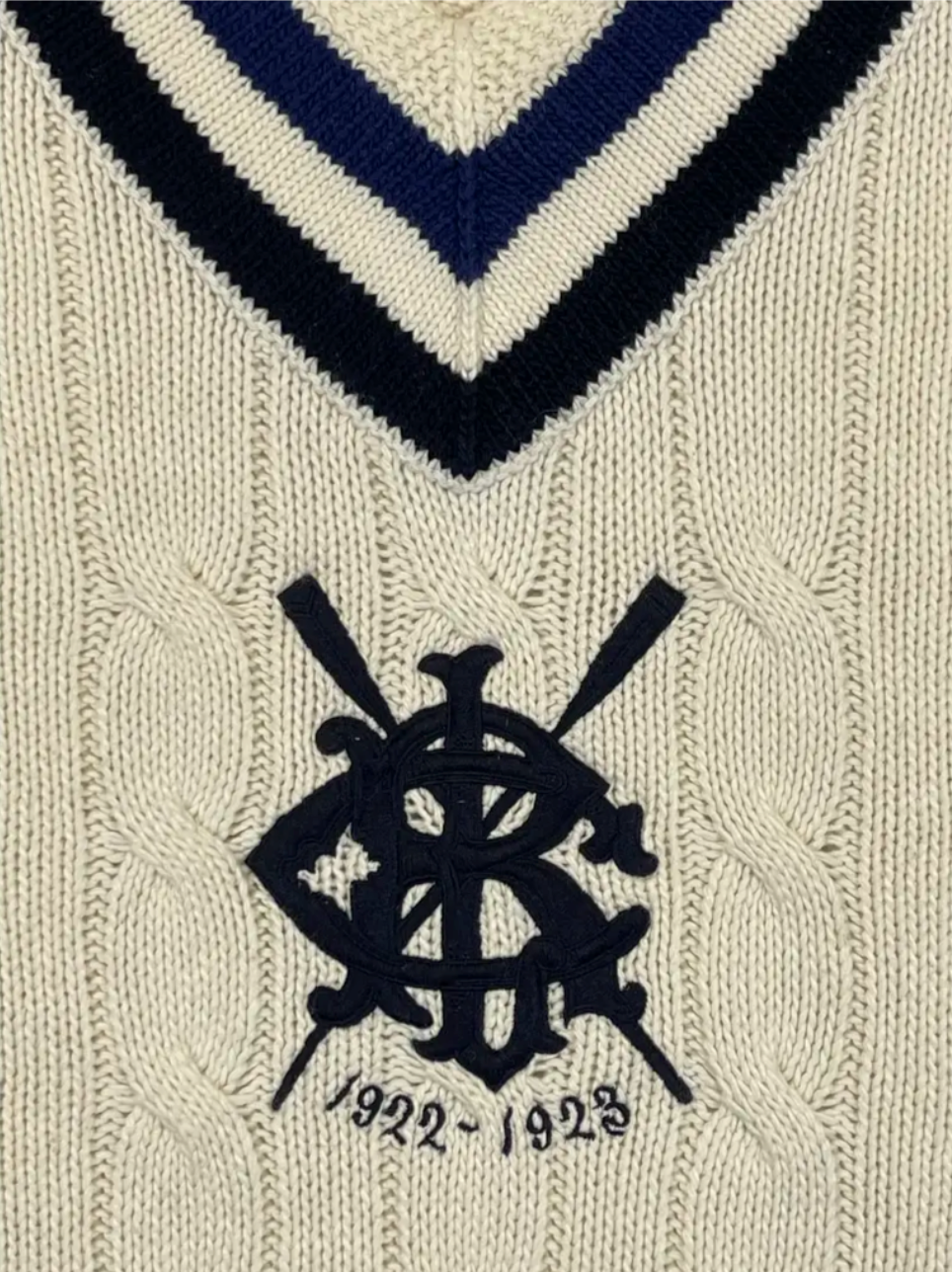Cotton and cashmere cricket tank top