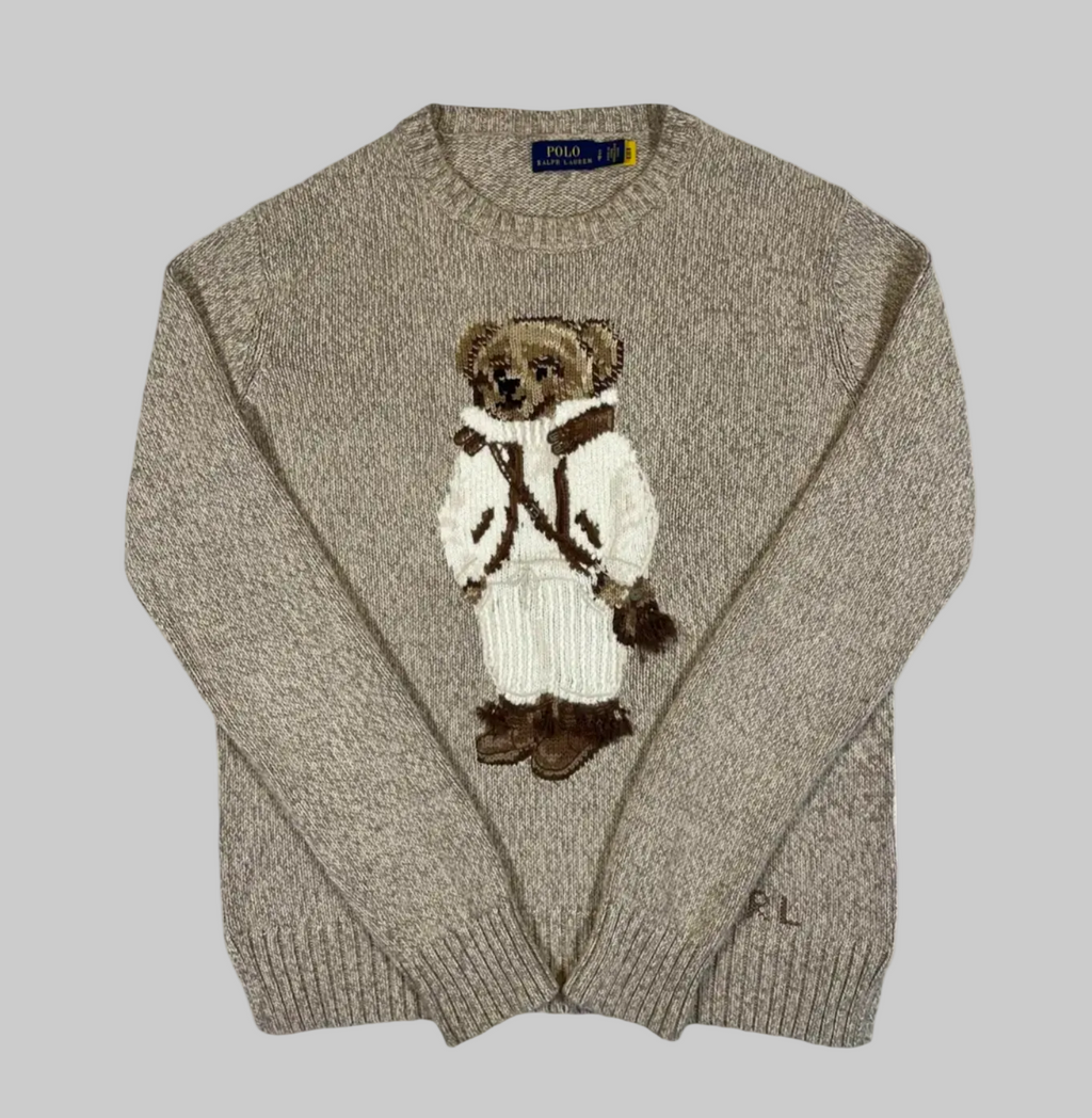 Pull en laine mélangée Polo Bear