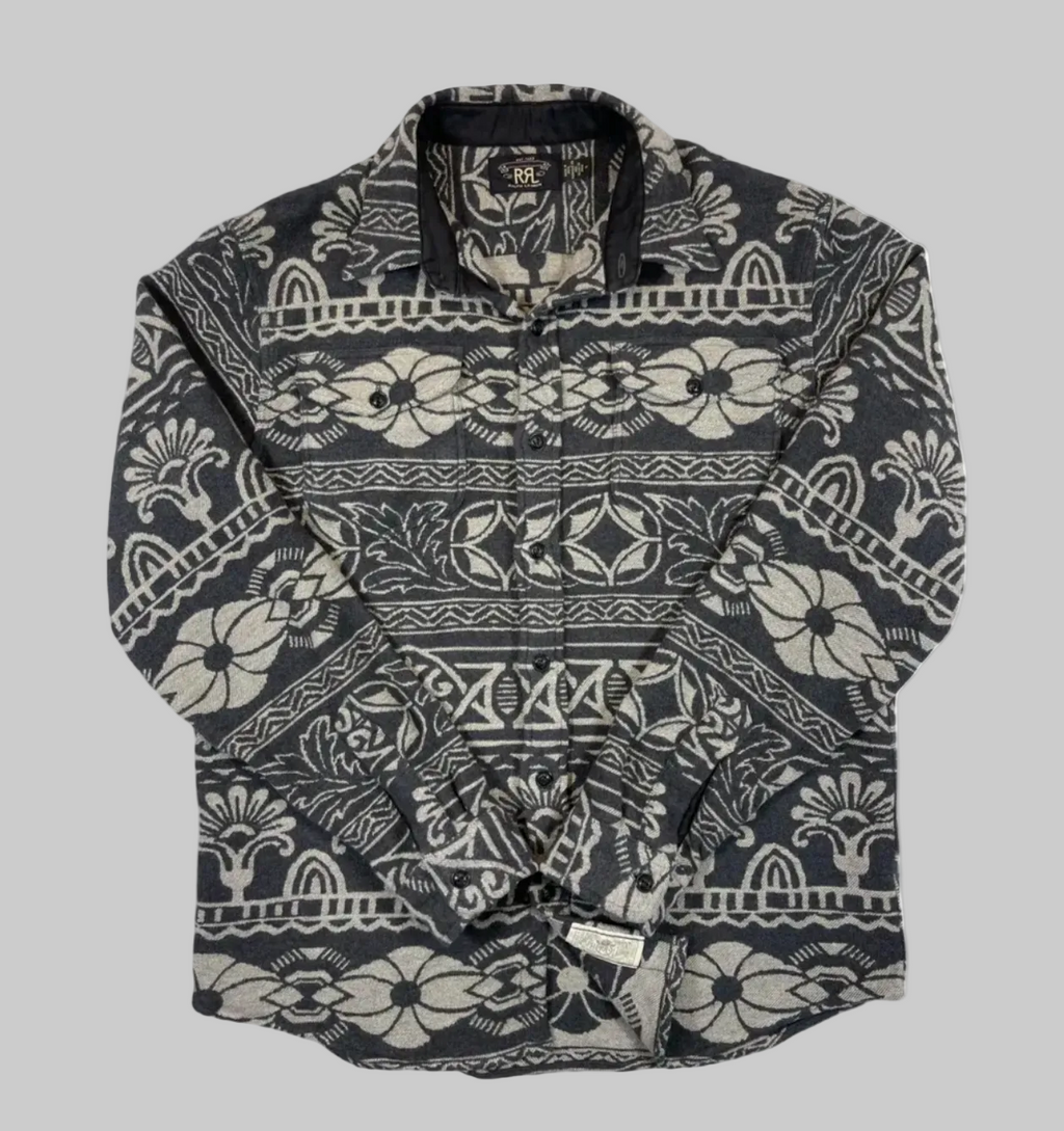 RRL Double RL Ralph Lauren Jacquard-Workwear-Overshirt