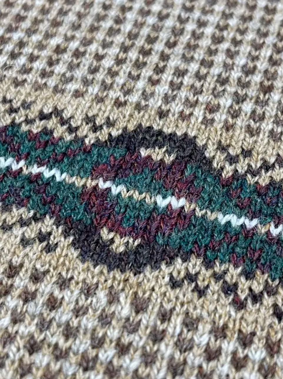 Débardeur en laine Fair Isle