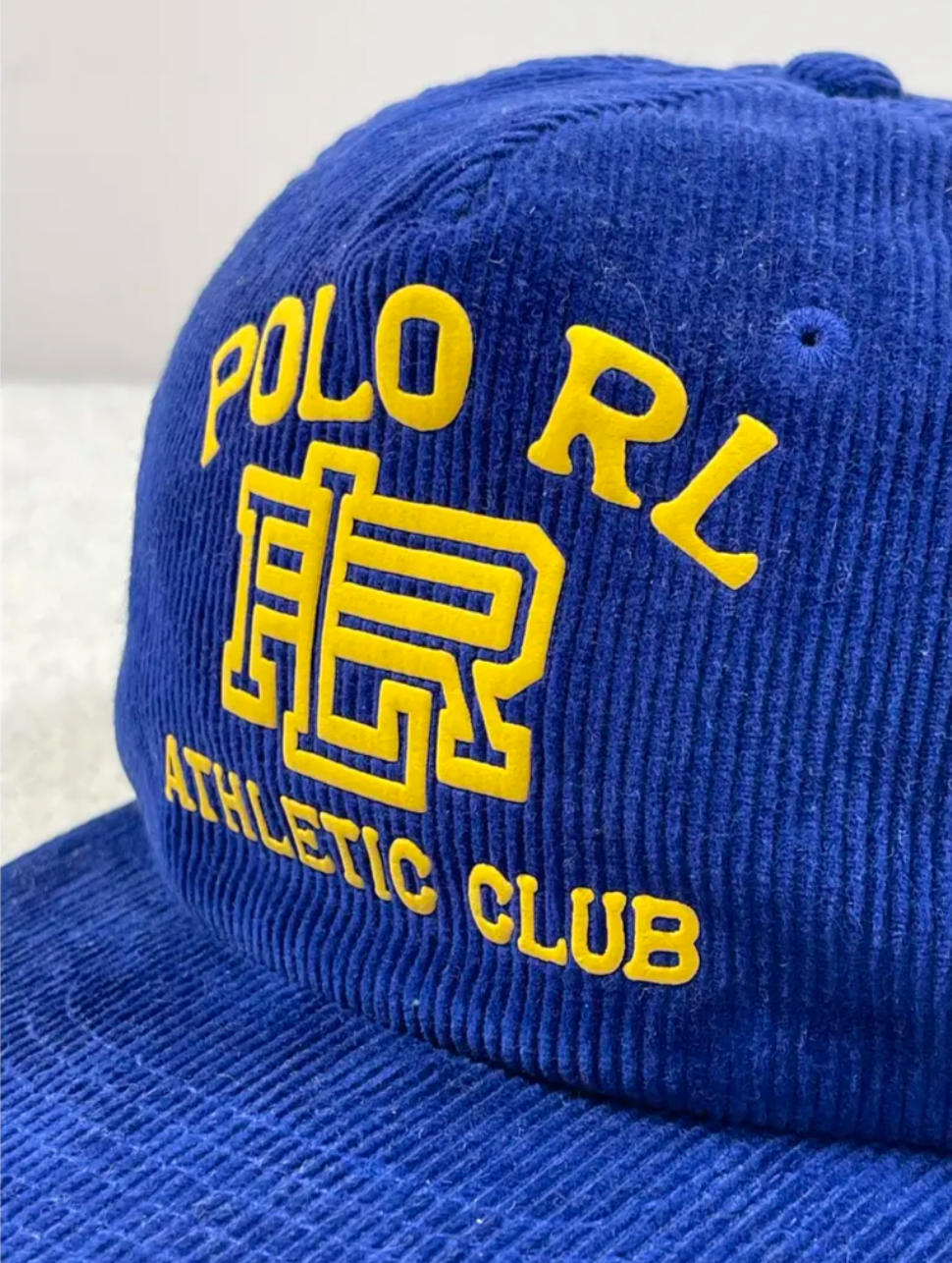 Athletic Club Corduroy Cap