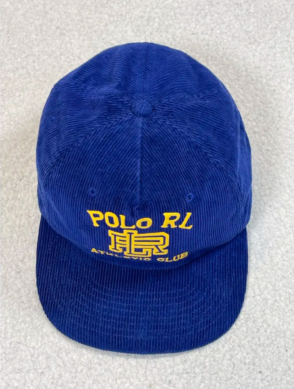 Athletic Club Corduroy Cap