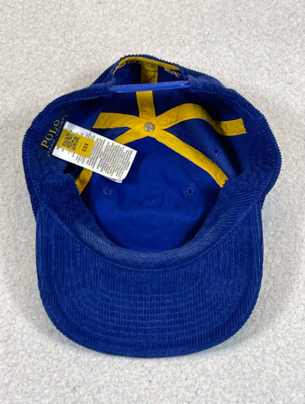 Athletic Club Corduroy Cap