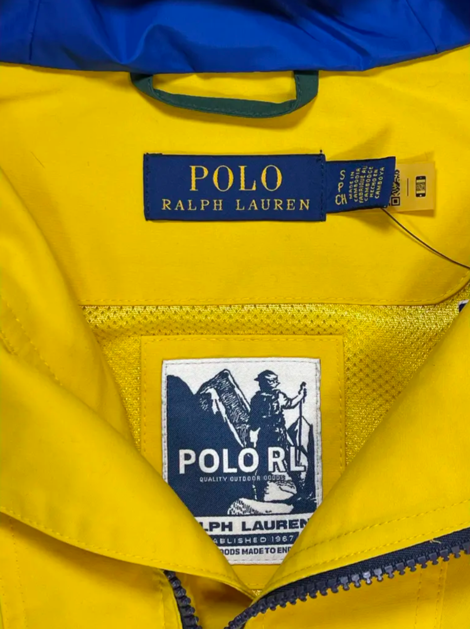 Blouson polo color-block Expedition