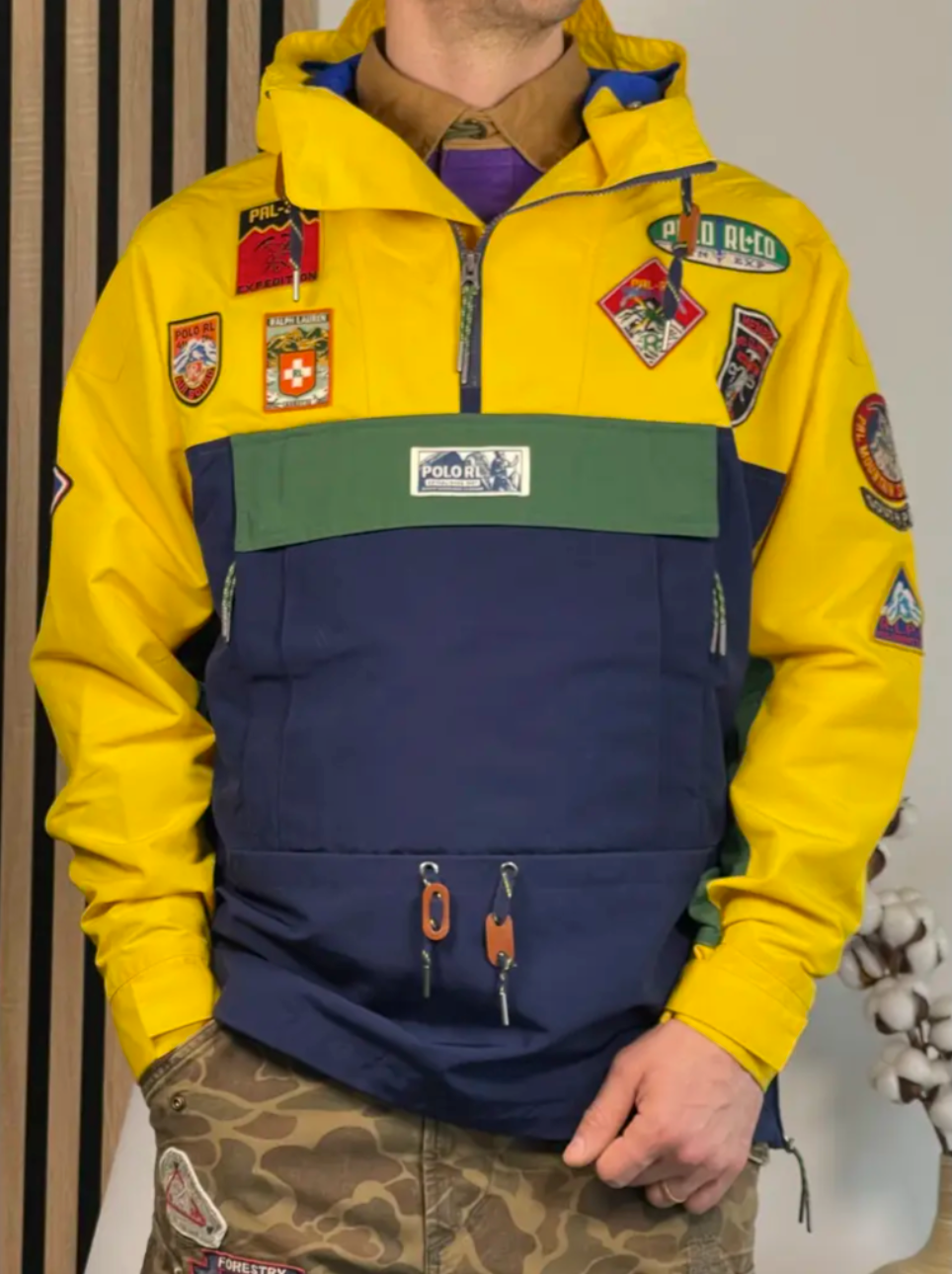 Blouson polo color-block Expedition