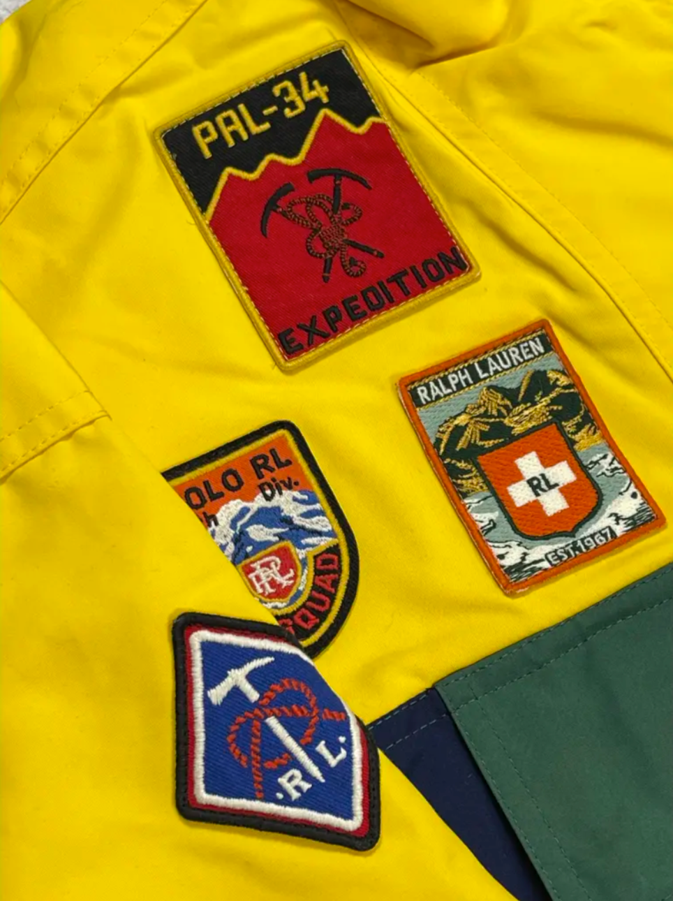 Blouson polo color-block Expedition