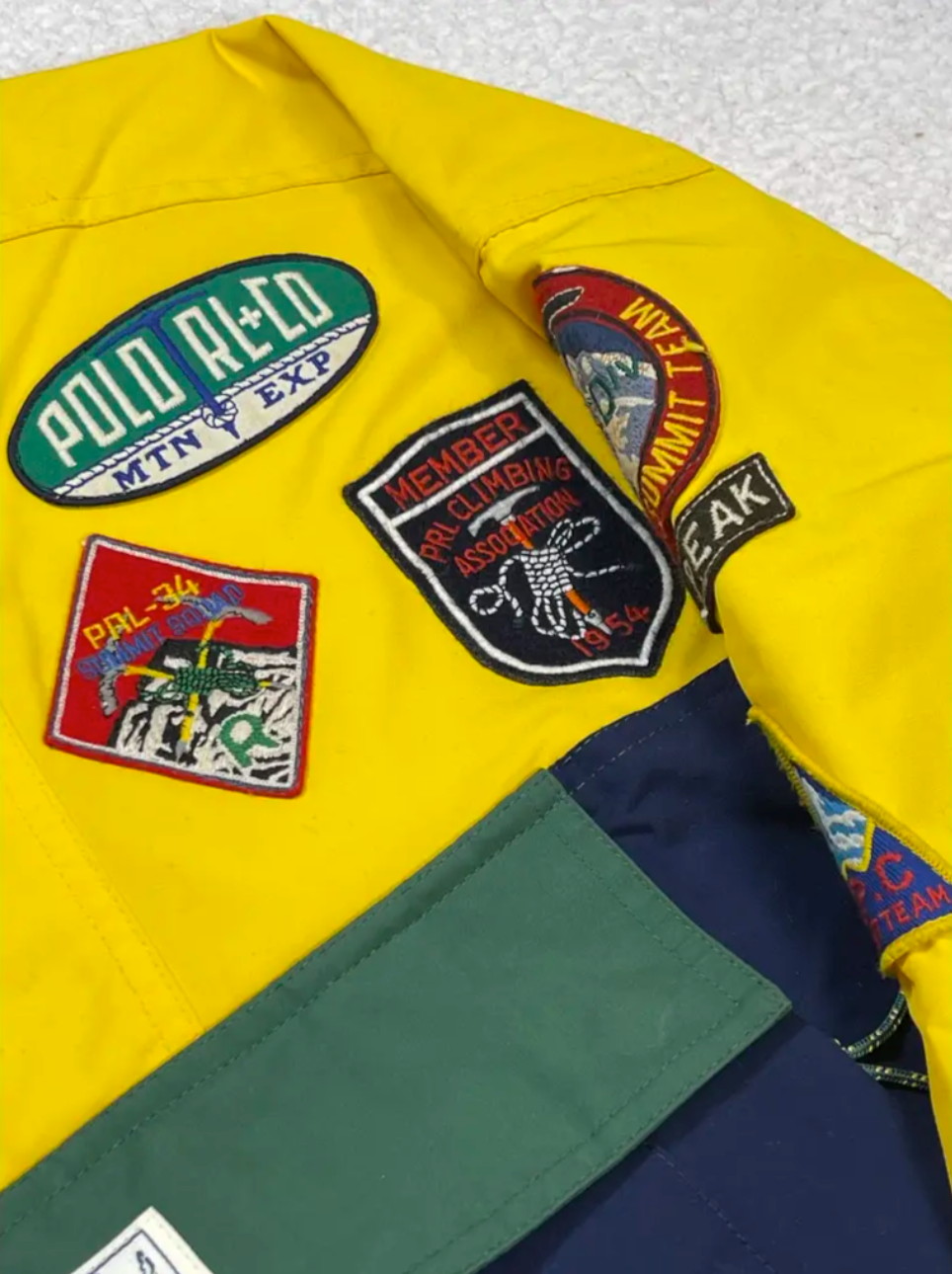 Blouson polo color-block Expedition