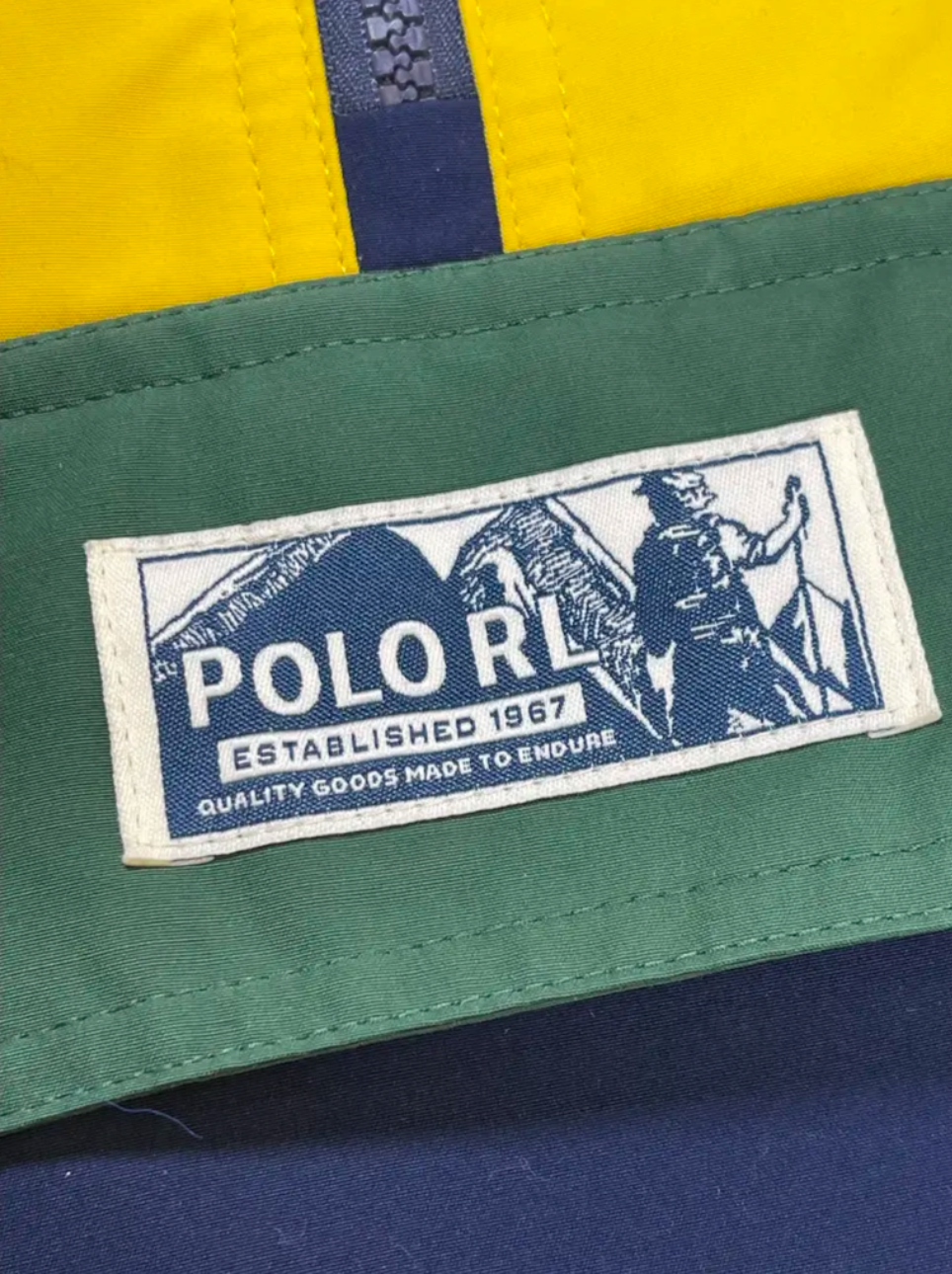 Blouson polo color-block Expedition