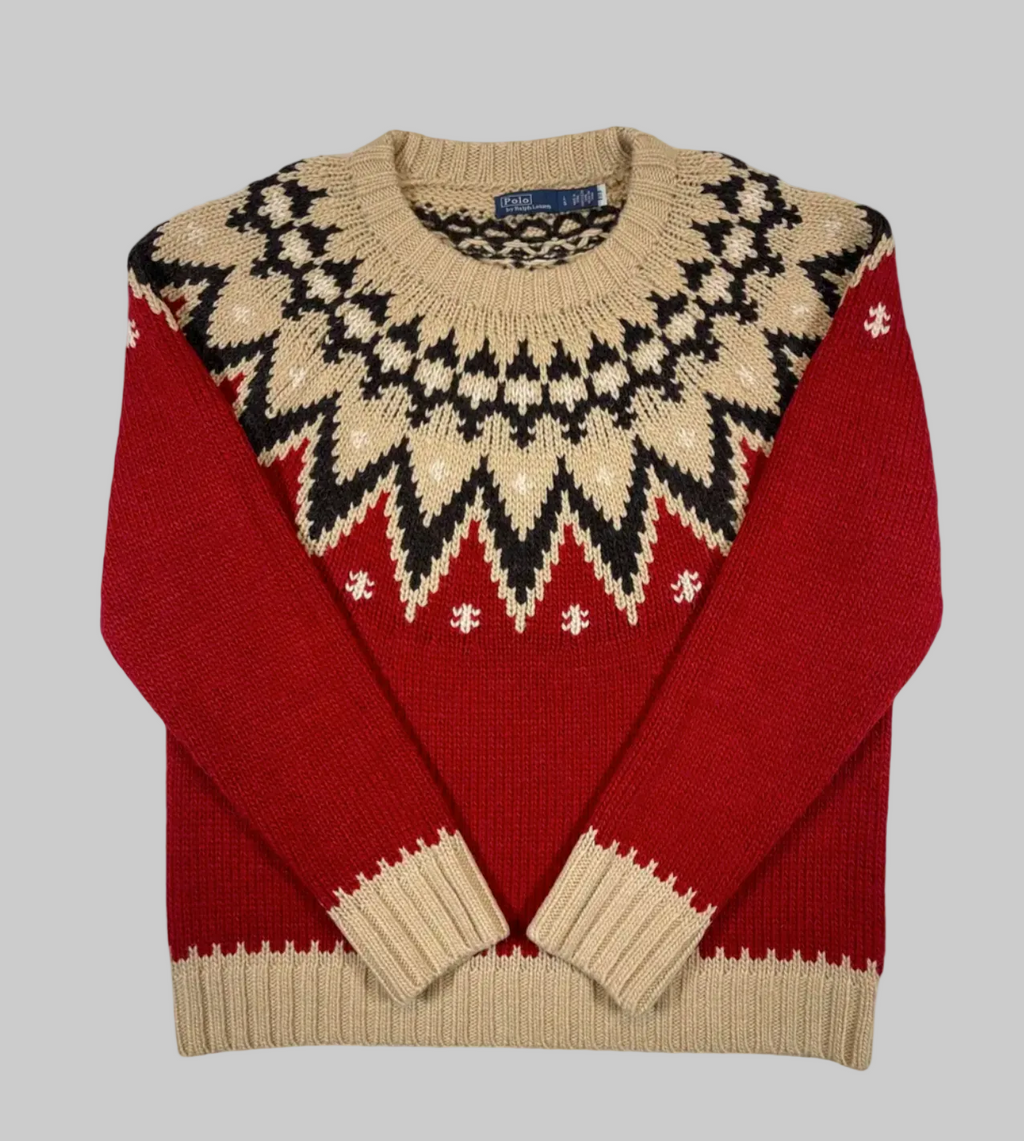 Polo by Ralph Lauren Pullover aus Wollgemisch mit Fair-Isle-Muster