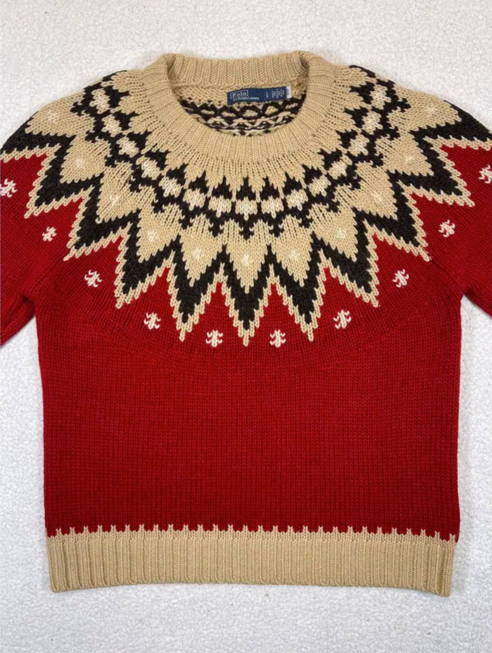 Polo by Ralph Lauren Pullover aus Wollgemisch mit Fair-Isle-Muster