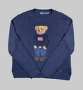 Kultiger Polo Bear Pullover aus Baumwolle und Leinen