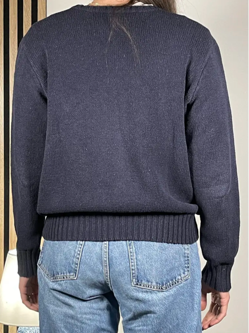 Vintage Ralph Lauren Polo Bear Sport Baumwollpullover