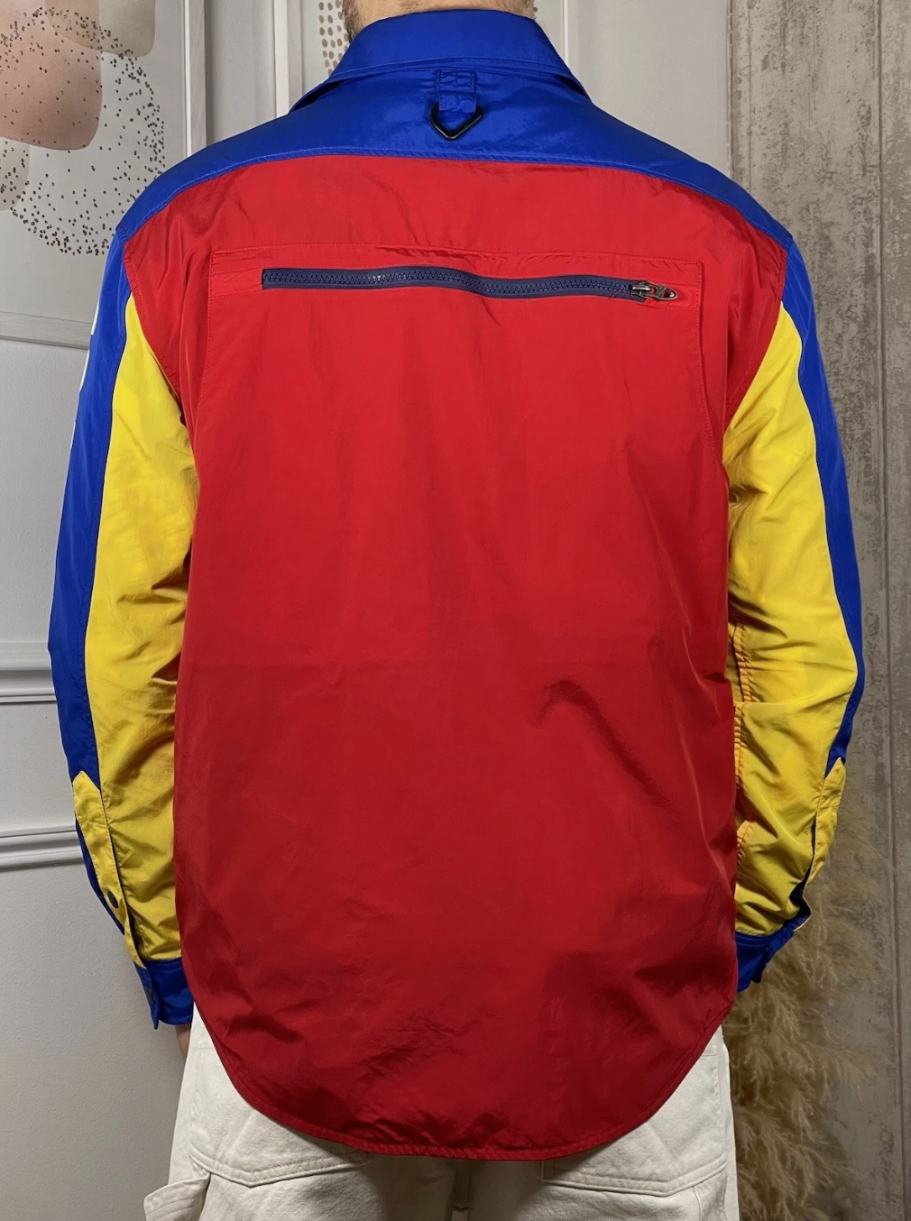 Polo Sport 12 M. Yacht Challenge wasserabweisendes Utility-Hemd im Colour-Block-Design