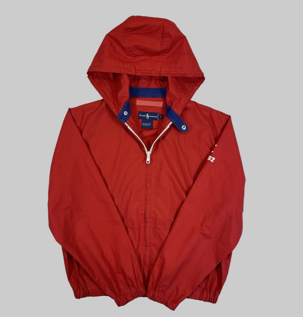 Blouson coupe-vent à capuche CP RL-92