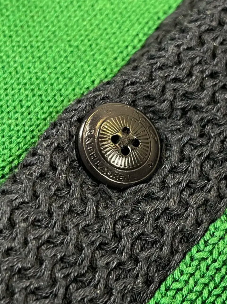 Polo Ralph Lauren Baumwoll-Cardigan im Letterman-Stil