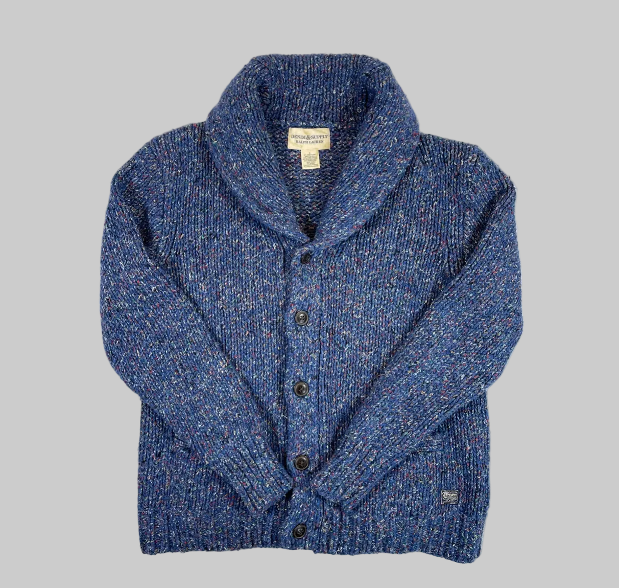 Denim & Supply Ralph Lauren Wool Blend Shawl Collar Cardigan (Vintage)