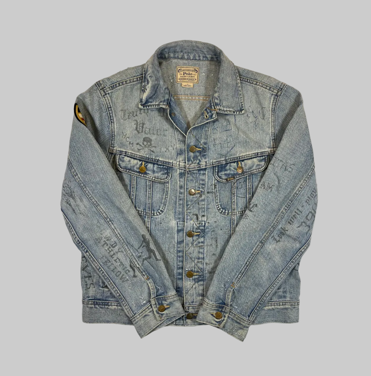 Polo Ralph Lauren Polo Rugby Graphic Denim Jacket