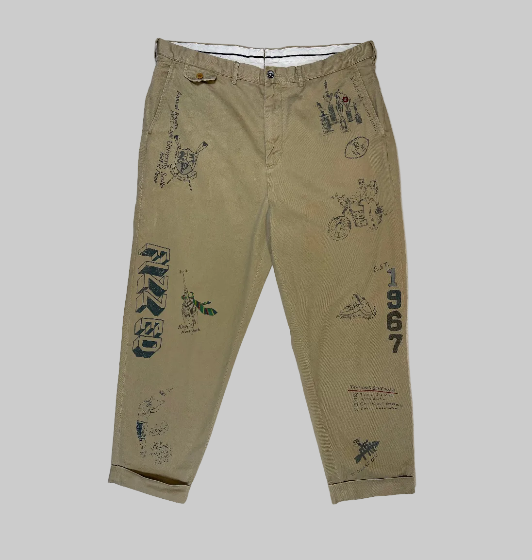 Polo Ralph Lauren Graphic Baggy Chino Pants
