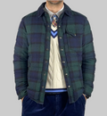 Polo Ralph Lauren Quilted Wool Blend Plaid Jacket (2022)