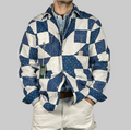 Polo Country Ralph Lauren Patchwork Cotton &amp; Linen Overshirt Jacket (2022)