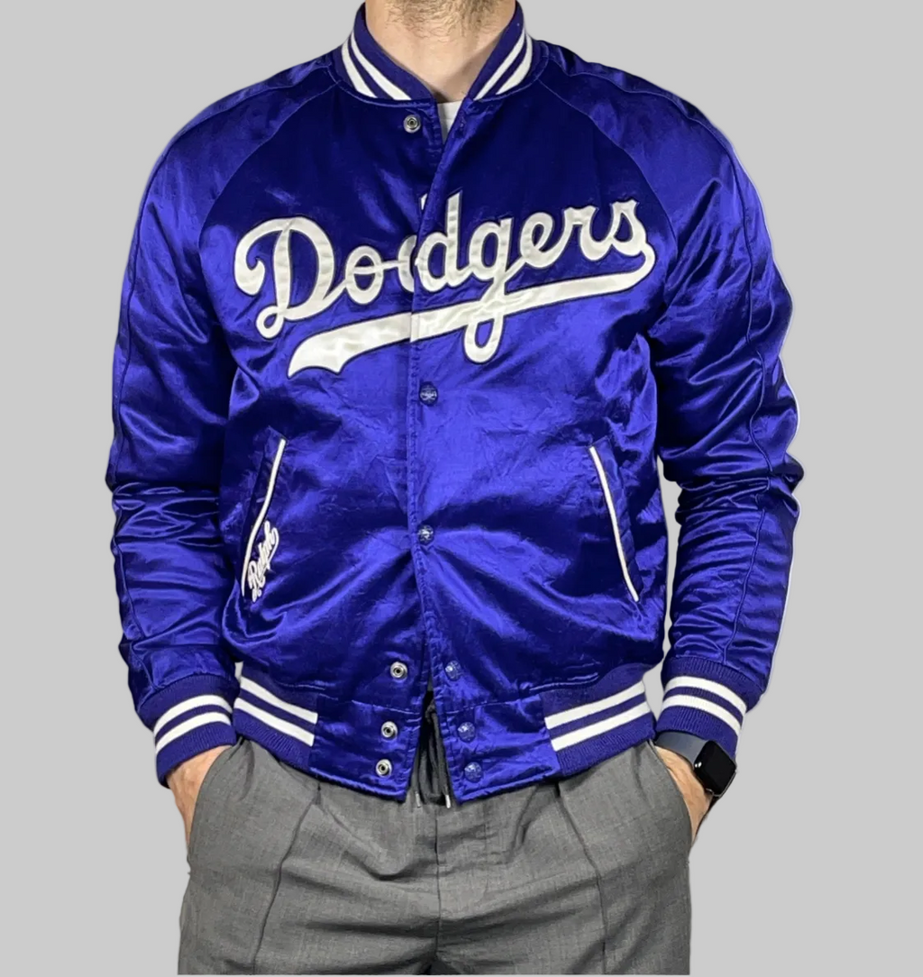 Polo Ralph Lauren x Los Angeles Dodgers Satin Varsity Jacket