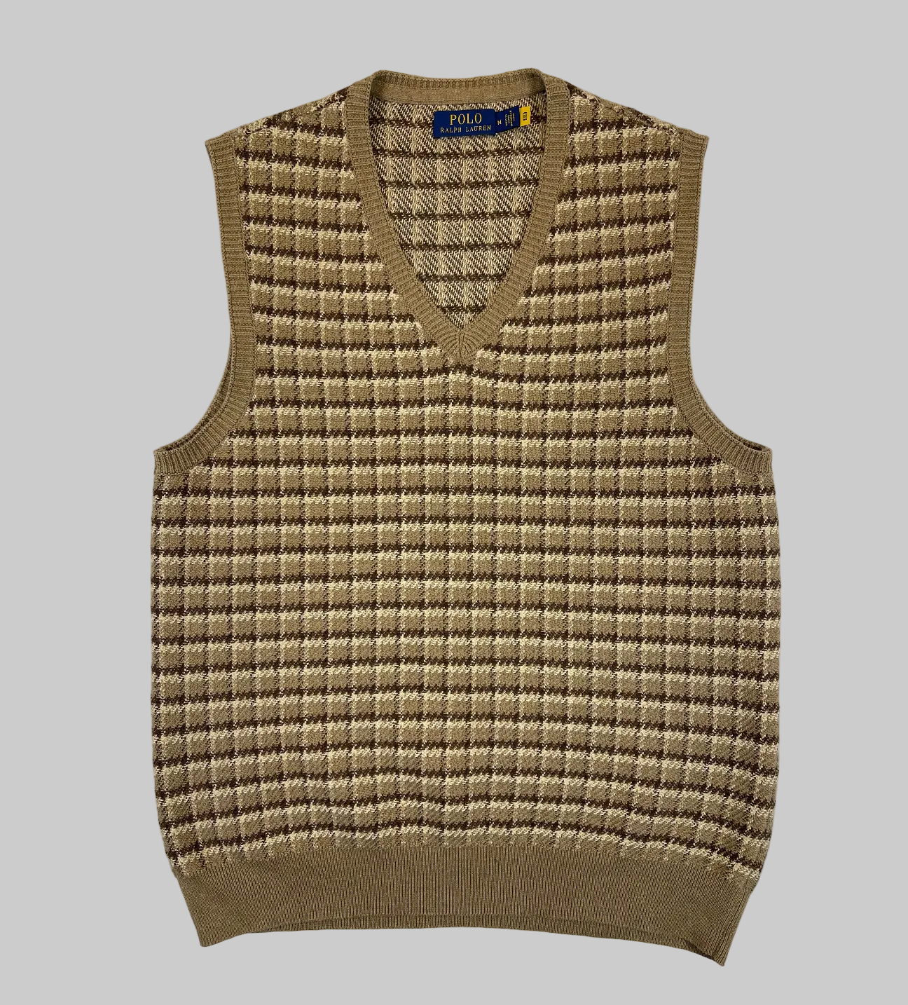 Polo Ralph Lauren Cotton & Cashmere Argyle Sweater Vest (2021)