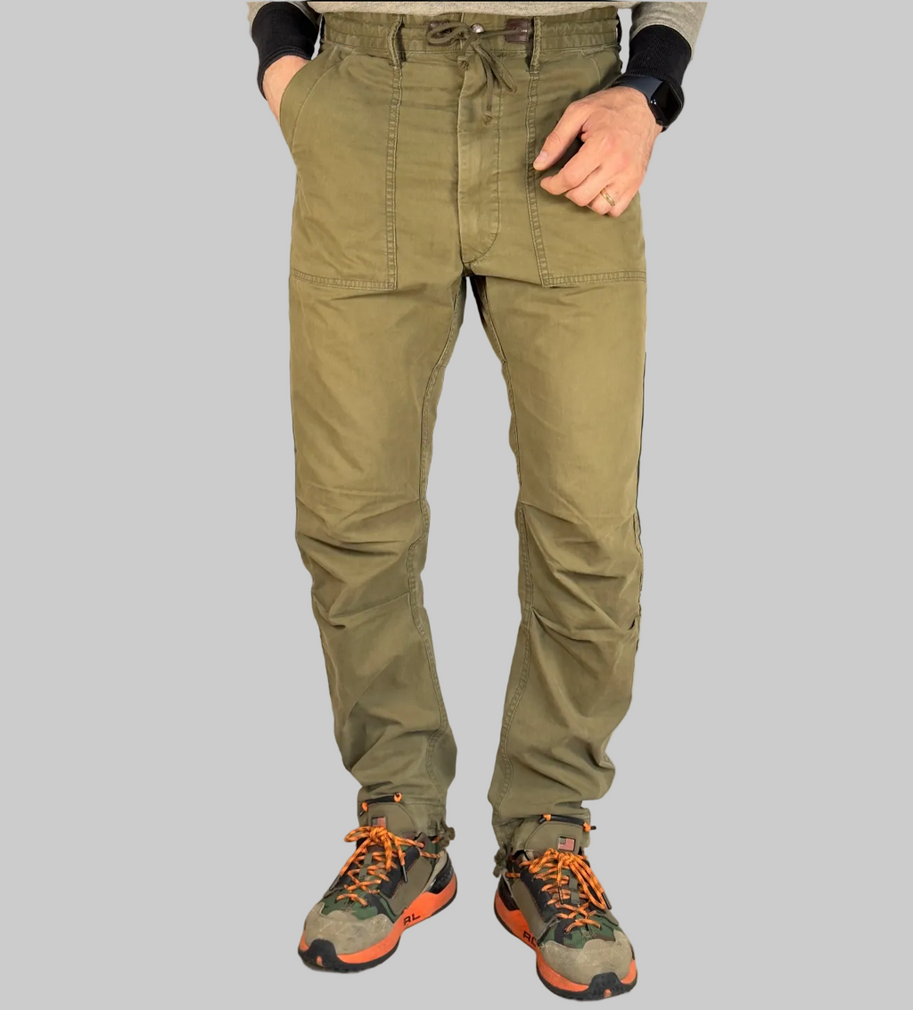 RRL Double RL Surplus Poplin Cargo Trousers