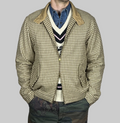Polo Golf Ralph Lauren Houndstooth Linen Blend Jacket (Vintage)