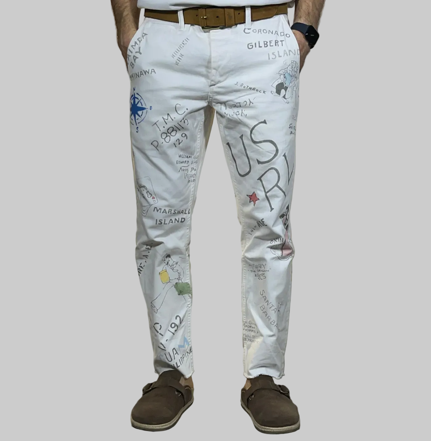 Polo Ralph Lauren Limited Edition Graphic Chino Trousers