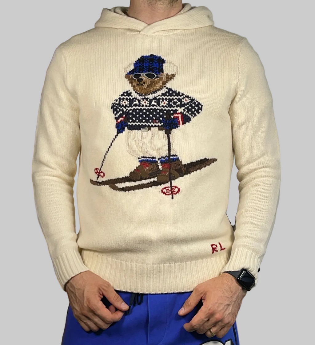 Polo Ralph Lauren Skier Polo Bear Hooded Sweater (2022)