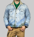 Polo Ralph Lauren Pattern-Lined Denim Trucker Jacket