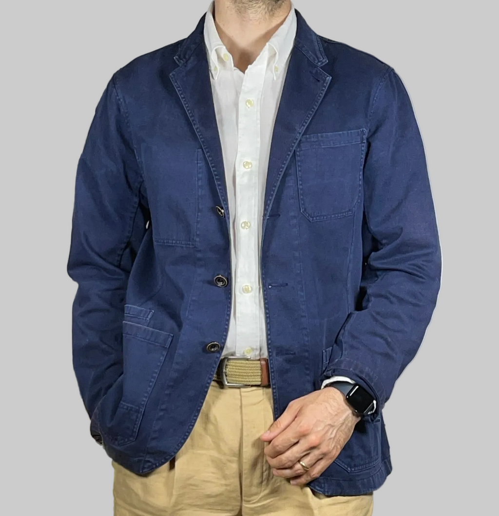 Polo Ralph Lauren Garment-Dyed Chino Utility Blazer
