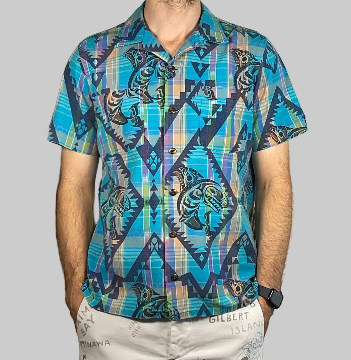 Polo Ralph Lauren Aztec Safari Cotton Shirt (Vintage)