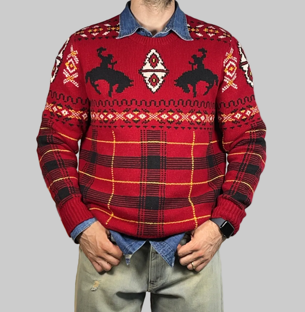 Polo by Ralph Lauren Western-Inspired Fair Isle Sweater (2023)