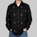 Ralph Lauren Polo Bear Smocking Cotton Shirt