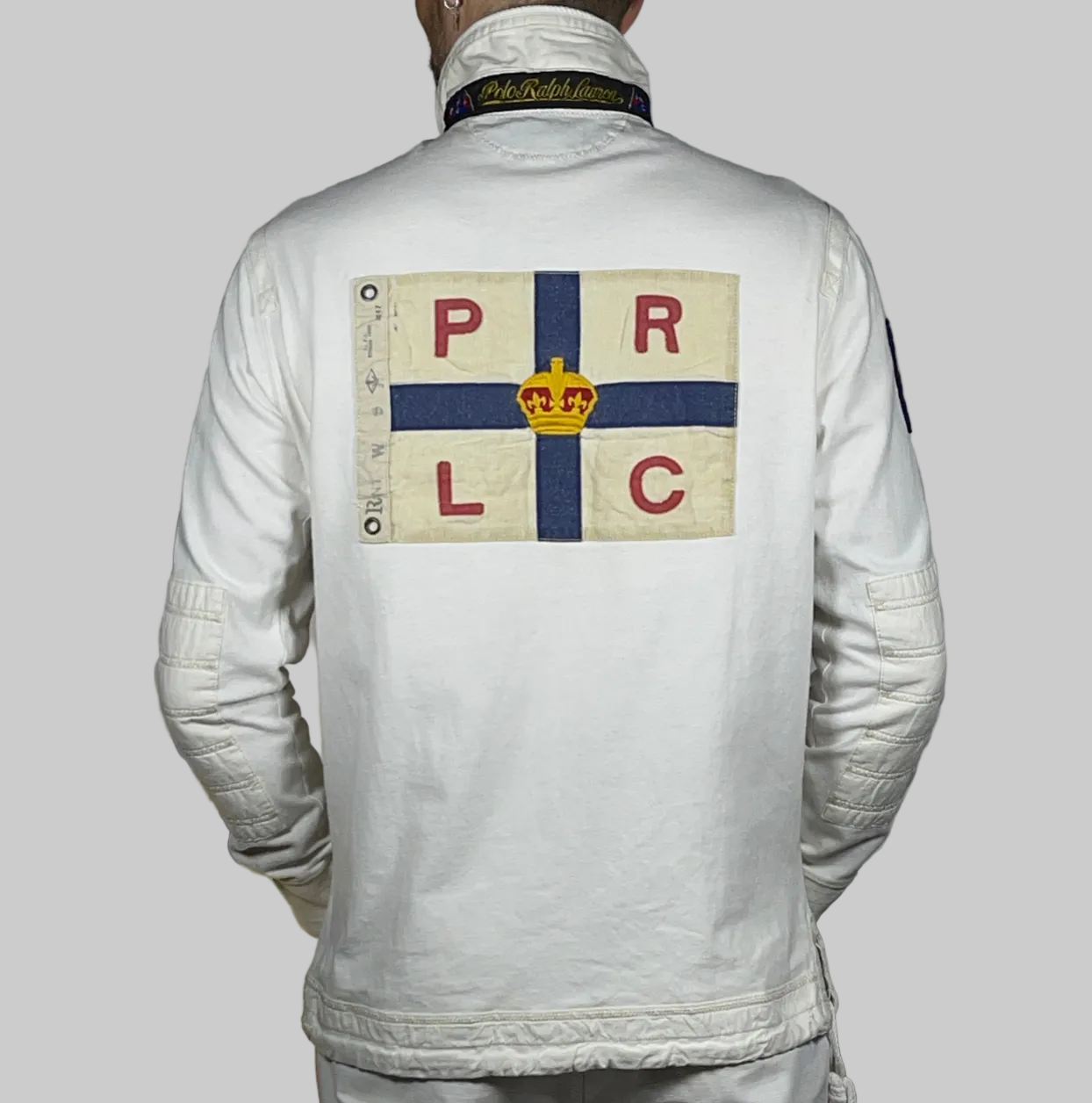 Polo by Ralph Lauren Vintage P.R.L.C. Nautical Rugby Shirt