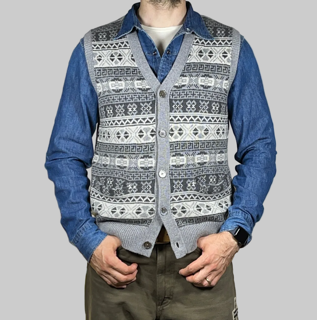 Polo by Ralph Lauren Buttoned Fair Isle Sweater Vest (2024)